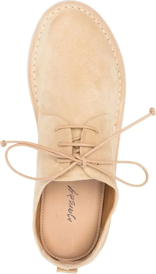 Lace-Up Suede Derby Shoes - Image 4