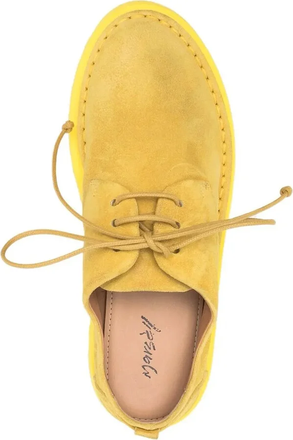 lace-up suede Derby shoes - Image 4