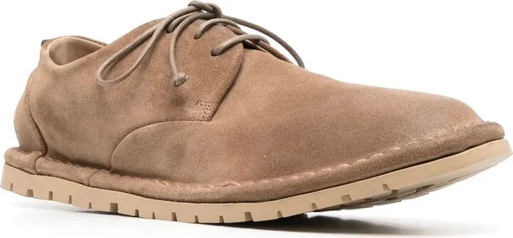 Lace-Up Suede Derby Shoes - Image 2