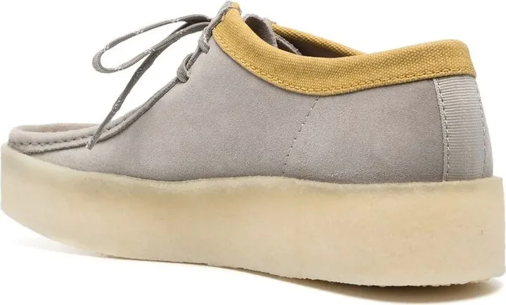 Lace-Up Suede Derby Shoes - Image 3