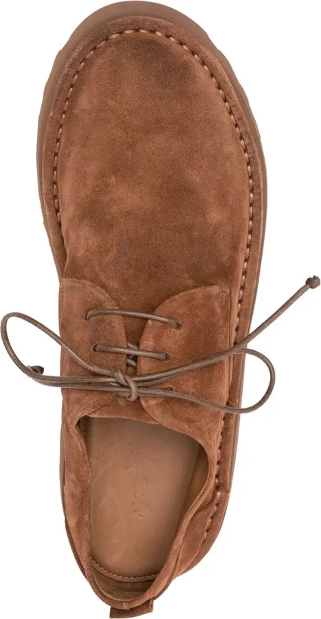 lace-up suede Derby shoes - Image 4