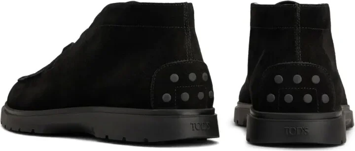Lace-Up Suede Desert Boots - Image 3