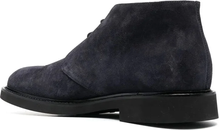 Lace-Up Suede Desert Boots - Image 3