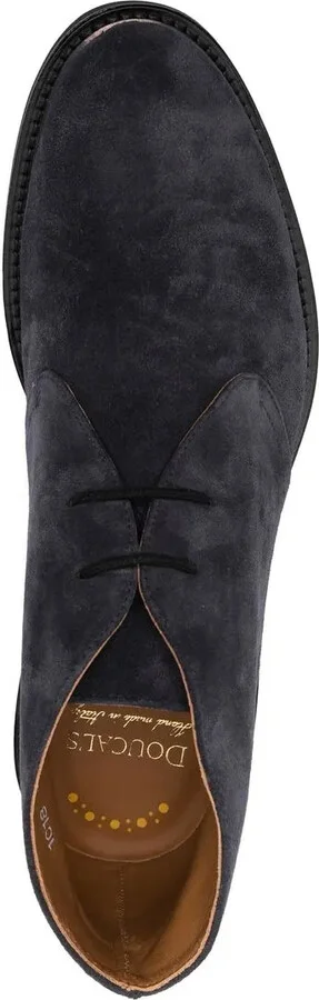 Lace-Up Suede Desert Boots - Image 4