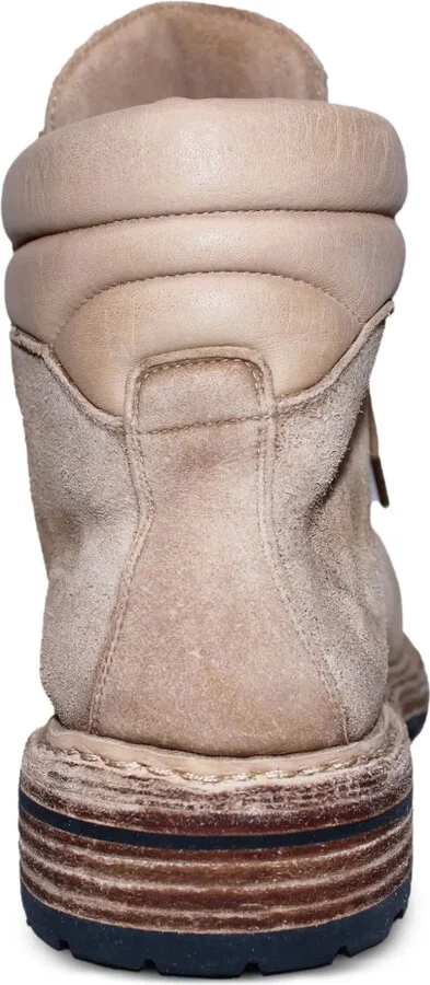 Lace-Up Suede Hiking Boots - Image 3