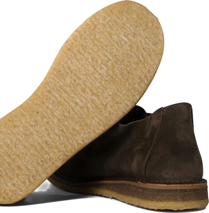 Lace-Up Suede Loafers - Image 3