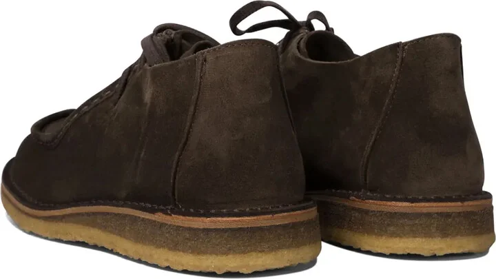 Lace-Up Suede Loafers - Image 4