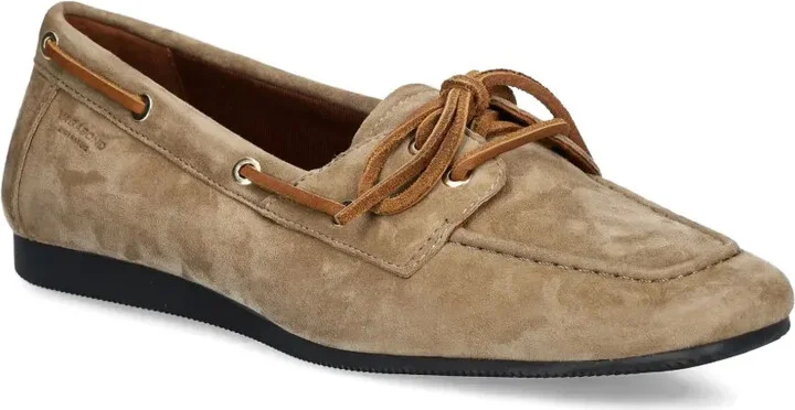 Lace-Up Suede Loafers - Image 2