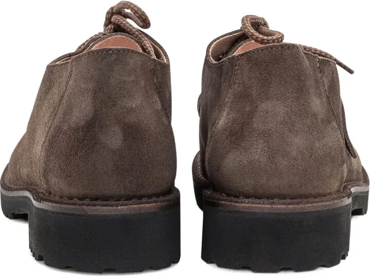 Lace-Up Suede Loafers - Image 2