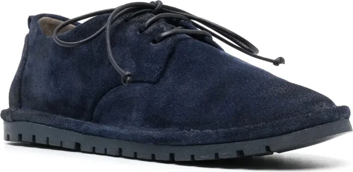 Lace-Up Suede Oxford Shoes - Image 2