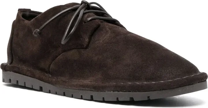Lace-Up Suede Oxford Shoes - Image 2
