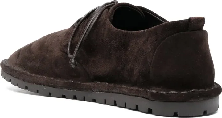 Lace-Up Suede Oxford Shoes - Image 3