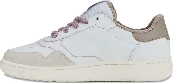 Lace-Up Suede-Panelled Sneakers - Image 5