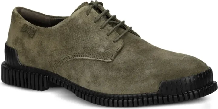 Lace-Up Suede Shoes - Image 2