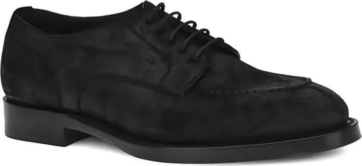 Lace-Up Suede Shoes - Image 2