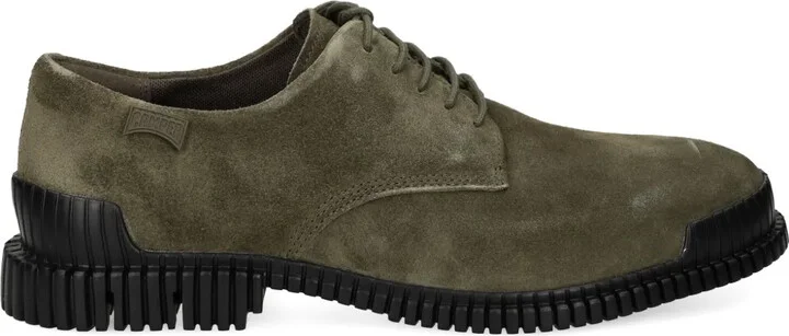Lace-Up Suede Shoes