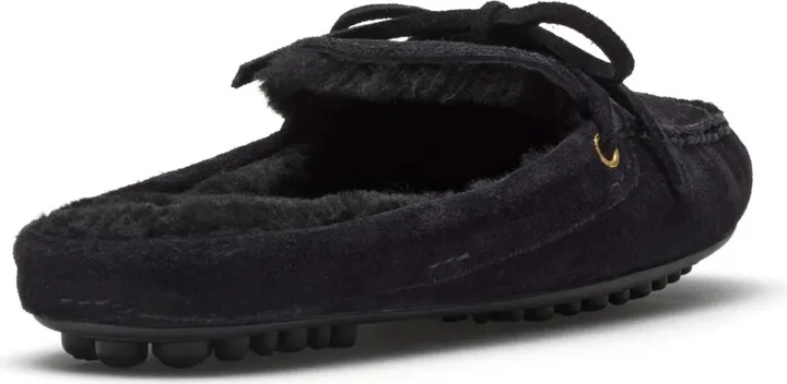 Lace-Up Suede Slippers - Image 3