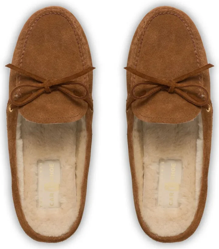 Lace-Up Suede Slippers - Image 4