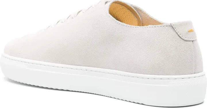 Lace-Up Suede Sneakers - Image 3