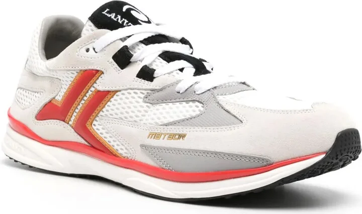 Lace-Up Suede Sneakers - Image 2