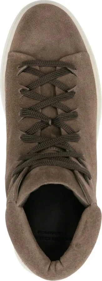 Lace-Up Suede Sneakers - Image 4
