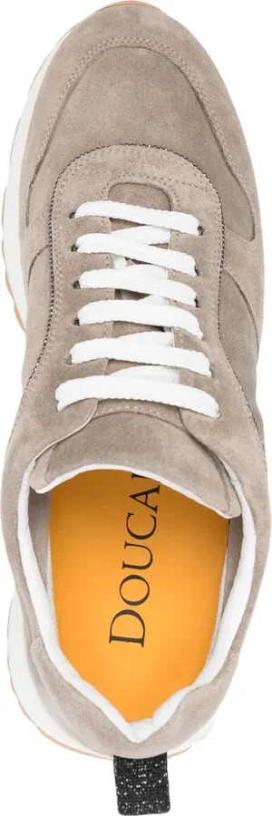 Lace-Up Suede Sneakers - Image 4