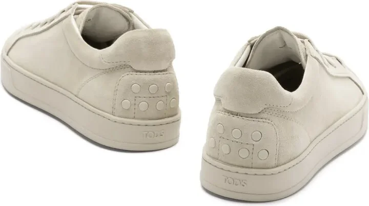 Lace-Up Suede Sneakers - Image 4