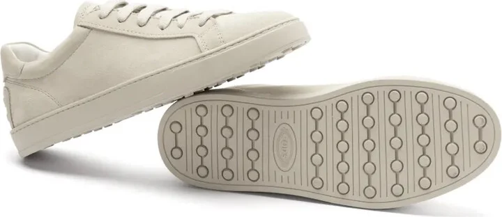 Lace-Up Suede Sneakers - Image 5