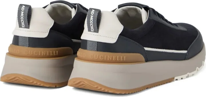 Lace-Up Suede Sneakers - Image 4