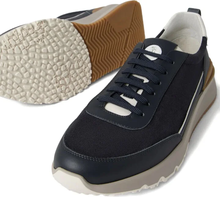 Lace-Up Suede Sneakers - Image 5