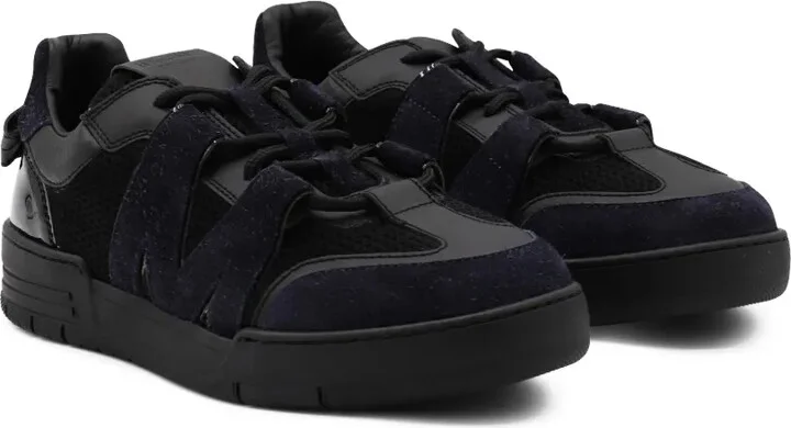 Lace-Up Suede Sneakers - Image 2