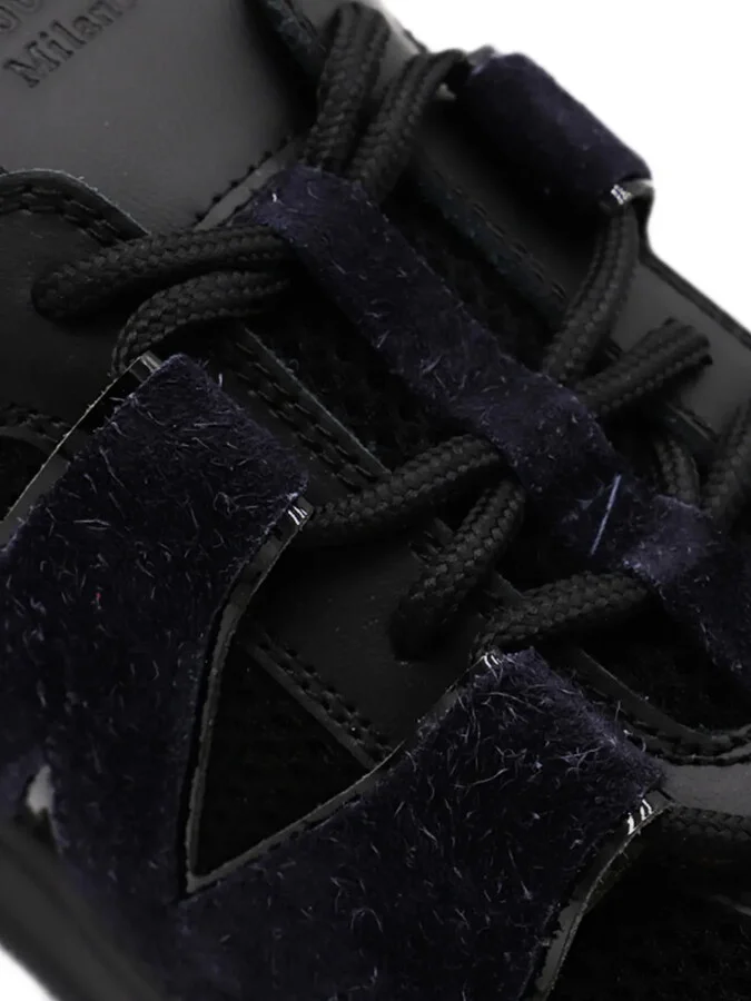 Lace-Up Suede Sneakers - Image 4