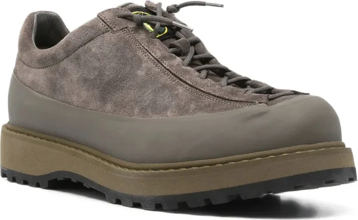 Lace-Up Suede Sneakers - Image 2