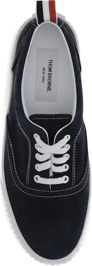 Lace-Up Suede Sneakers - Image 3