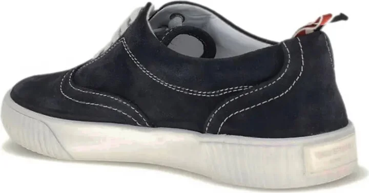 Lace-Up Suede Sneakers - Image 5