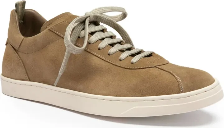 Lace-Up Suede Sneakers - Image 2