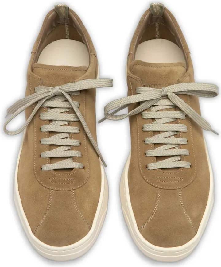 Lace-Up Suede Sneakers - Image 3