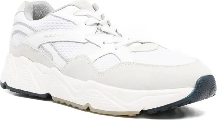 Lace-Up Suede Sneakers - Image 2