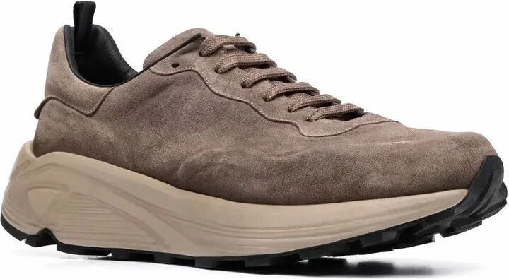 Lace-Up Suede Sneakers - Image 2