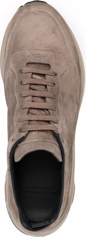 Lace-Up Suede Sneakers - Image 4