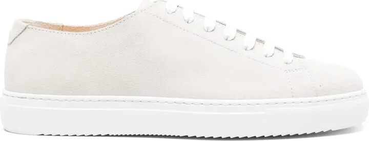 Lace-Up Suede Sneakers