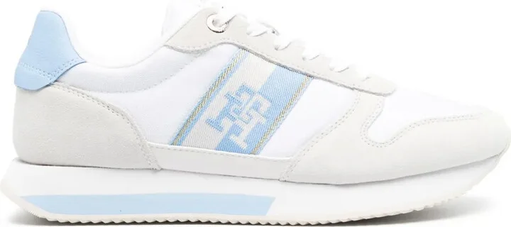 Lace-Up Suede Sneakers