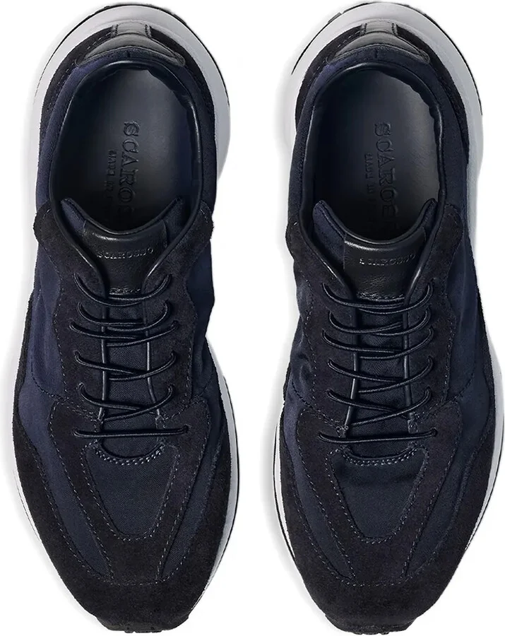 Lace-Up Suede Trainers - Image 4