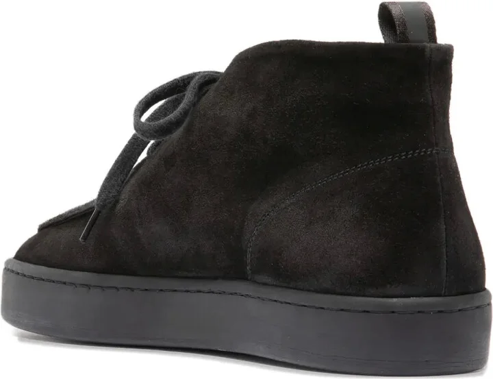 Lace-Up Suede Trainers - Image 5