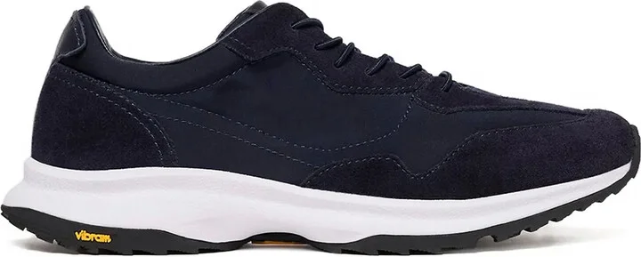 Lace-Up Suede Trainers