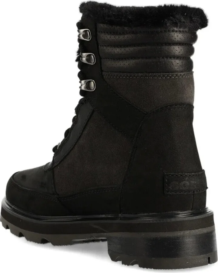 Lace-Up Trimmed Boots - Image 3