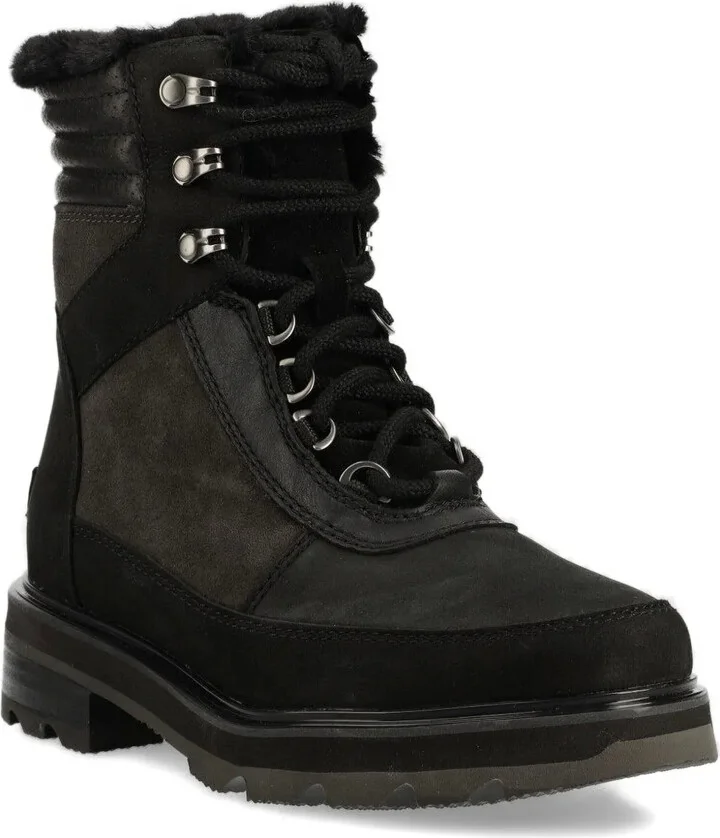 Lace-Up Trimmed Boots