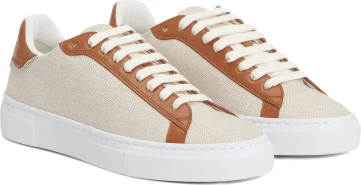 Lace-Up Two-Tone Sneakers - Image 2