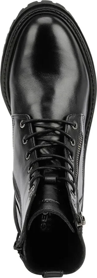 Lace-Up Zip Ankle Boots - Image 3