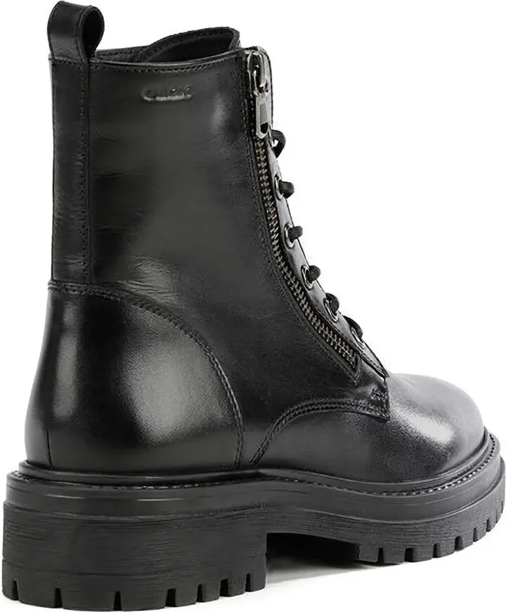 Lace-Up Zip Ankle Boots - Image 4